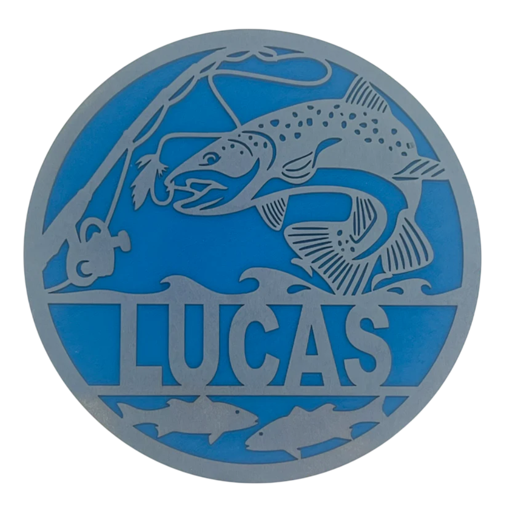 Catch of the Day: Custom Fishing Sign