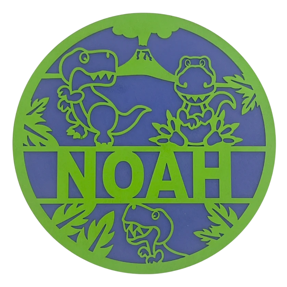 Dinosaur Dreams: Personalized Sign for Little Explorers