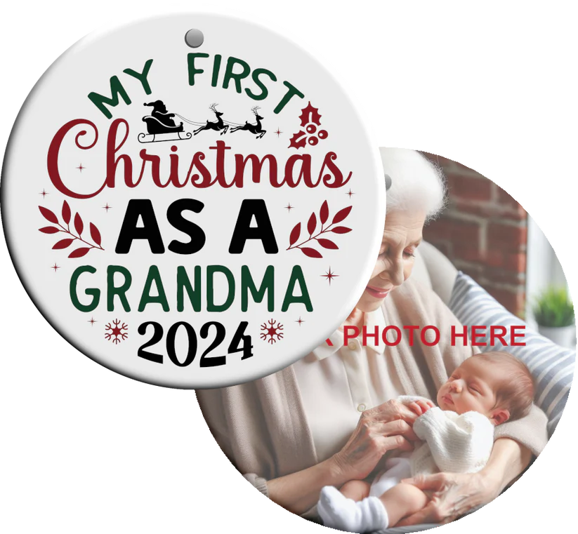 Ornament - First Christmas As Grandma