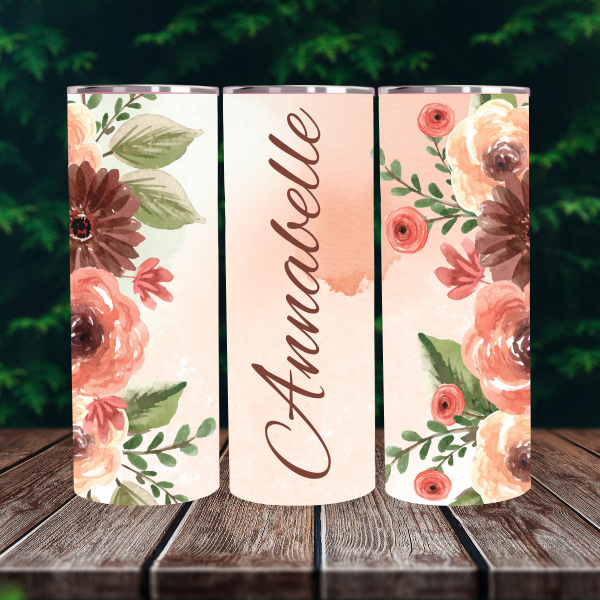 Garden of Roses and Daisies Tumbler