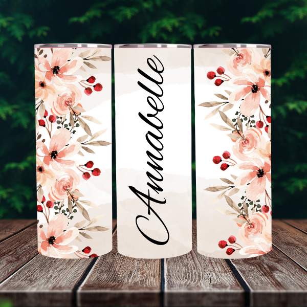 "Bloom Where You Are Planted" Tumbler